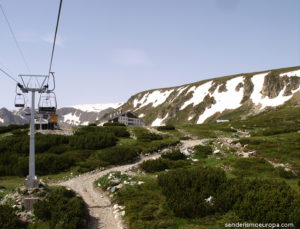 Telesilla a los lagos de Rila