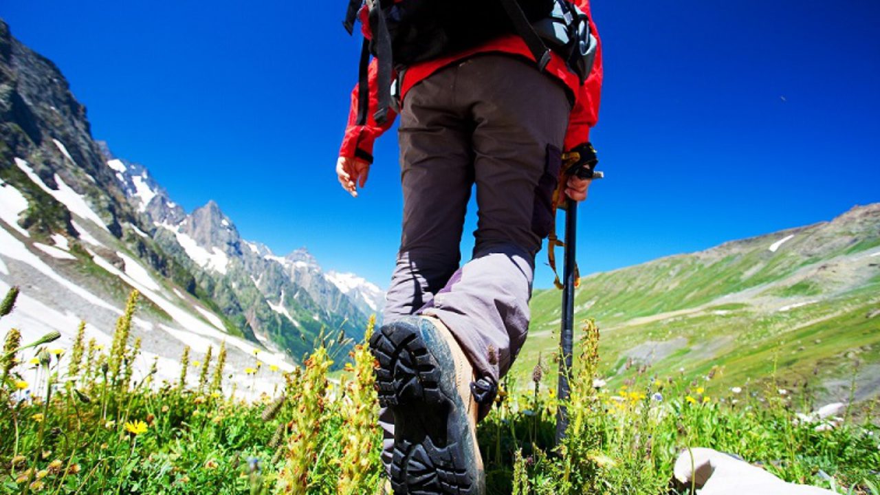 trekking, hiking and backpacking 