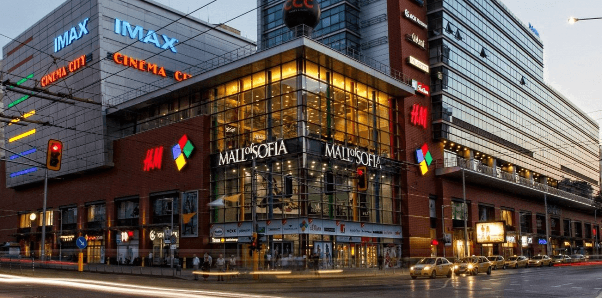 Centro comercial en el centro de Sofía